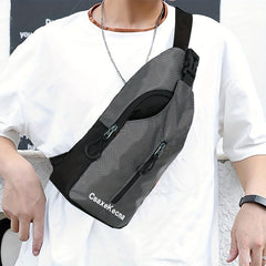Men's Lightweight Sports Chest Bag Crossbody Bag
