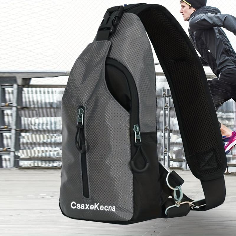 Men's Lightweight Sports Chest Bag Crossbody Bag