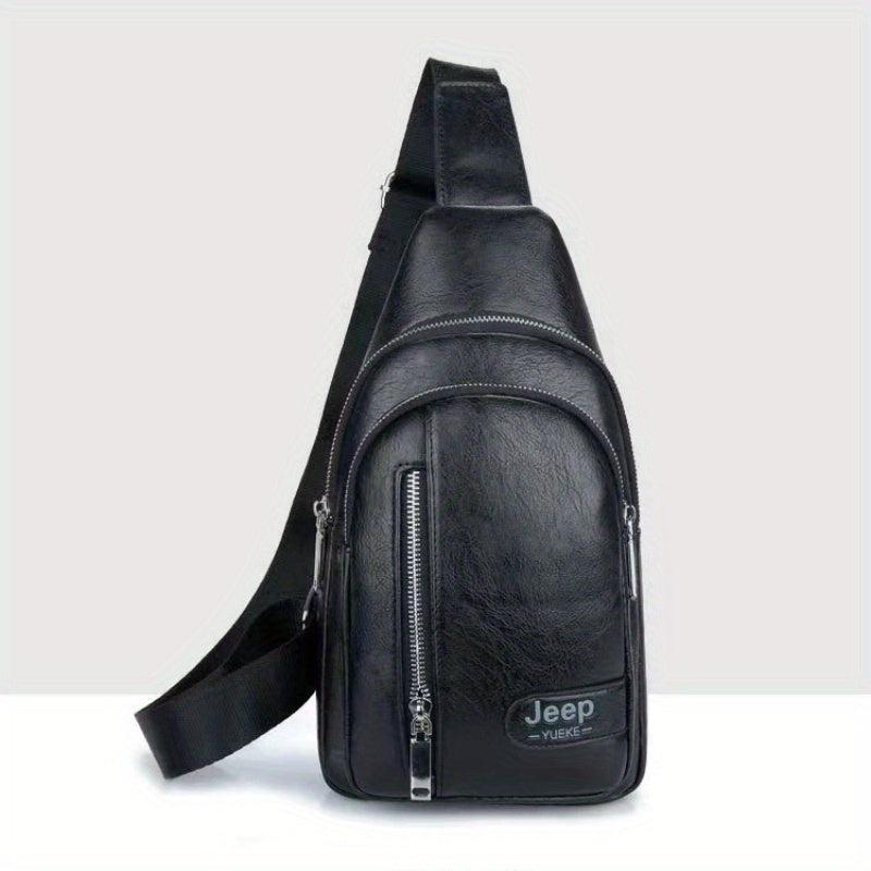 Leather Sling Bag Outdoor Sports Travel