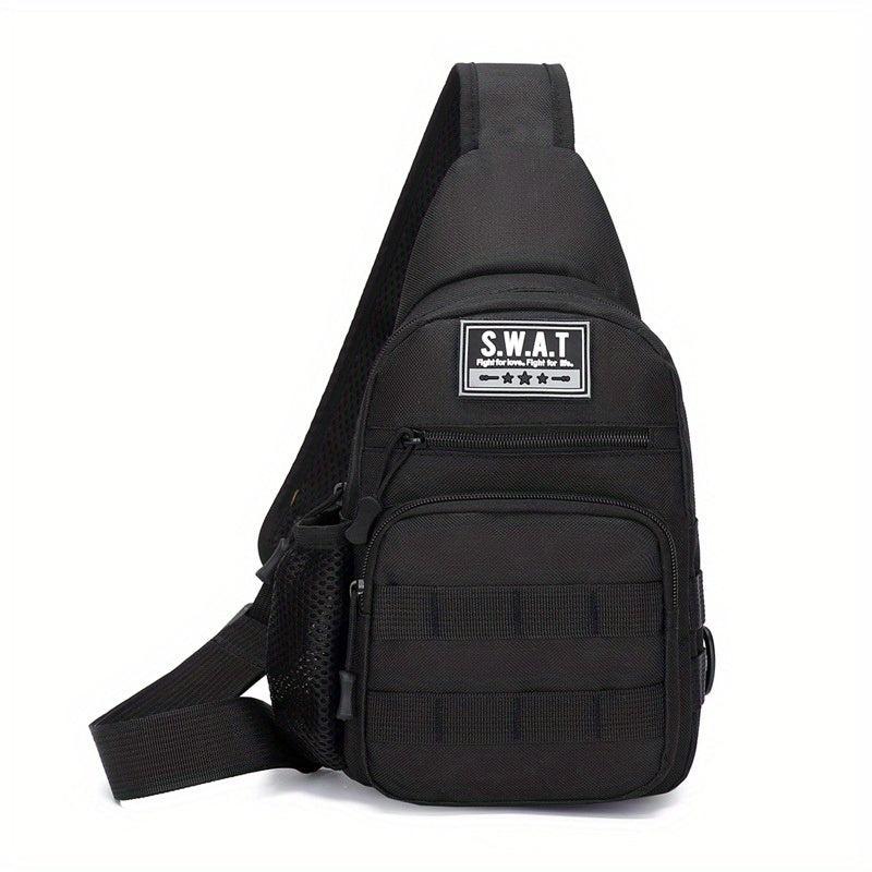 Men's Camo Shoulder Bag for Outdoor Sports