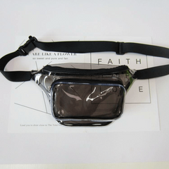 Laser Transparent Waist Bag Multifunctional Crossbody Chest Bag