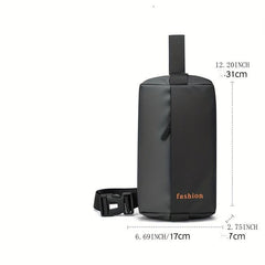 Men's Lightweight Crossbody Bag for Hiking Running Cycling