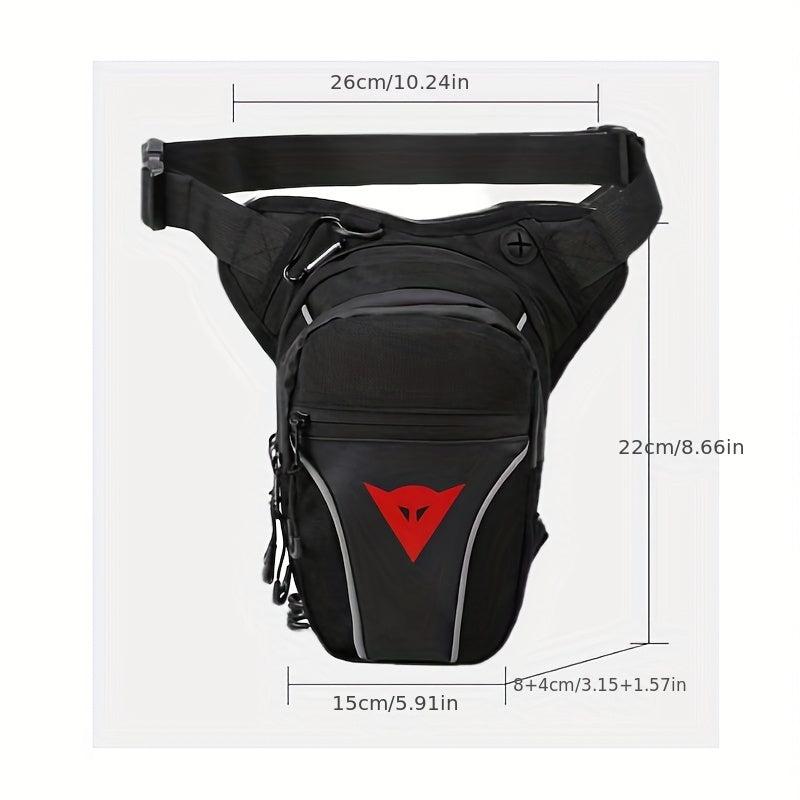 Men's Multifunctional Large Capacity Waist Bag Motorcycle Cycling Leg Bag