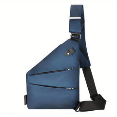 Men's Casual Crossbody Bag Outdoor Travel Hiking Shoulder Bag