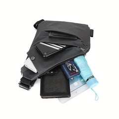 Men's Casual Crossbody Bag Outdoor Travel Hiking Shoulder Bag