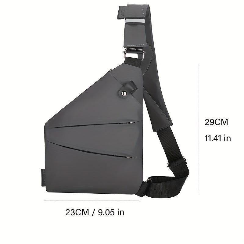 Men's Casual Crossbody Bag Outdoor Travel Hiking Shoulder Bag