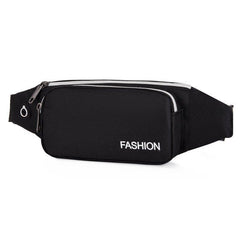 Men's Waterproof Waist Bag with Earphone Hole for Running Hiking