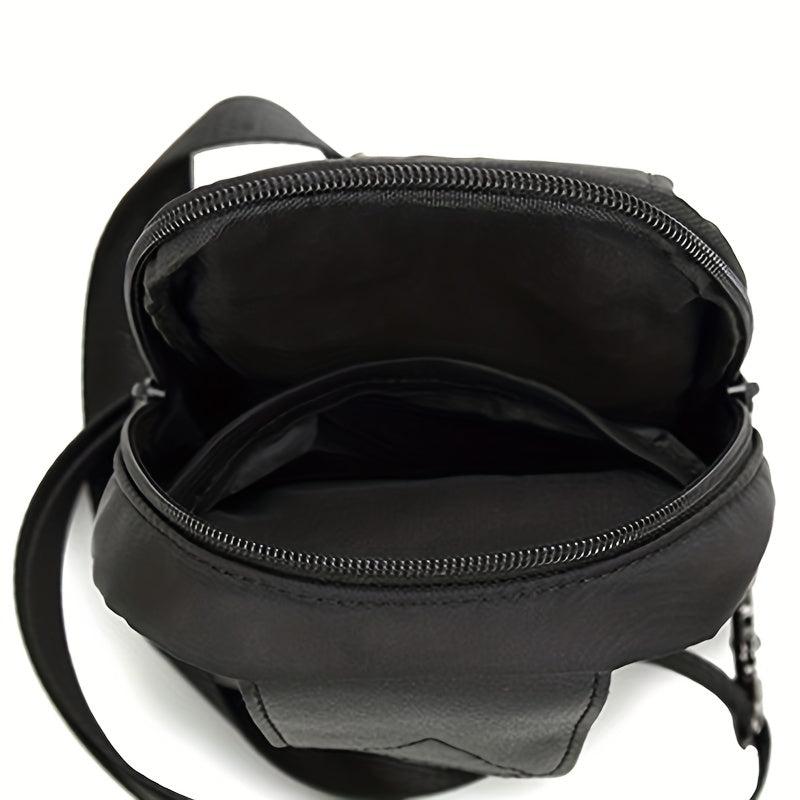 Mini Crossbody Chest Bag Casual Shoulder Bag Outdoor Sports Travel Sling Bag