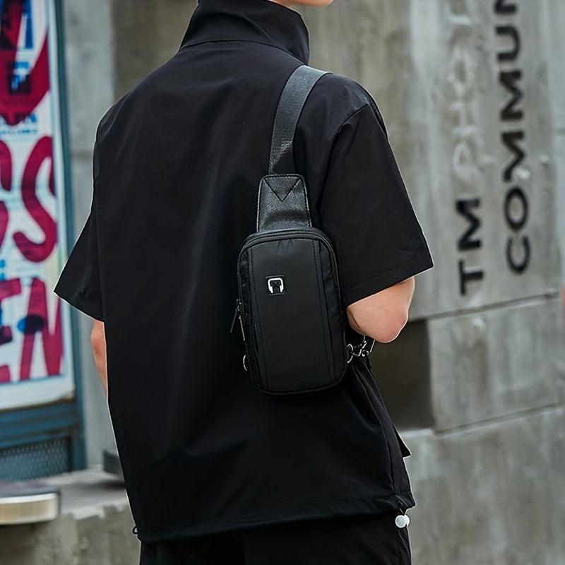 Mini Crossbody Chest Bag Casual Shoulder Bag Outdoor Sports Travel Sling Bag