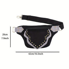 Canvas Sports Leg Bag Waist Bag Travel Hiking Mobile Phone Bag