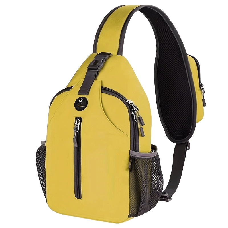 Men's Outdoor Chest Bag Shoulder Bag for Sports Travel Wear-resistant Waterproof