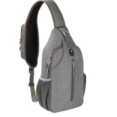Men's Outdoor Chest Bag Shoulder Bag for Sports Travel Wear-resistant Waterproof