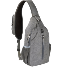 Men's Outdoor Chest Bag Shoulder Bag for Sports Travel Wear-resistant Waterproof