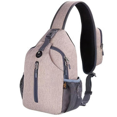 Men's Outdoor Chest Bag Shoulder Bag for Sports Travel Wear-resistant Waterproof