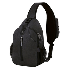 Men's Outdoor Chest Bag Shoulder Bag for Sports Travel Wear-resistant Waterproof