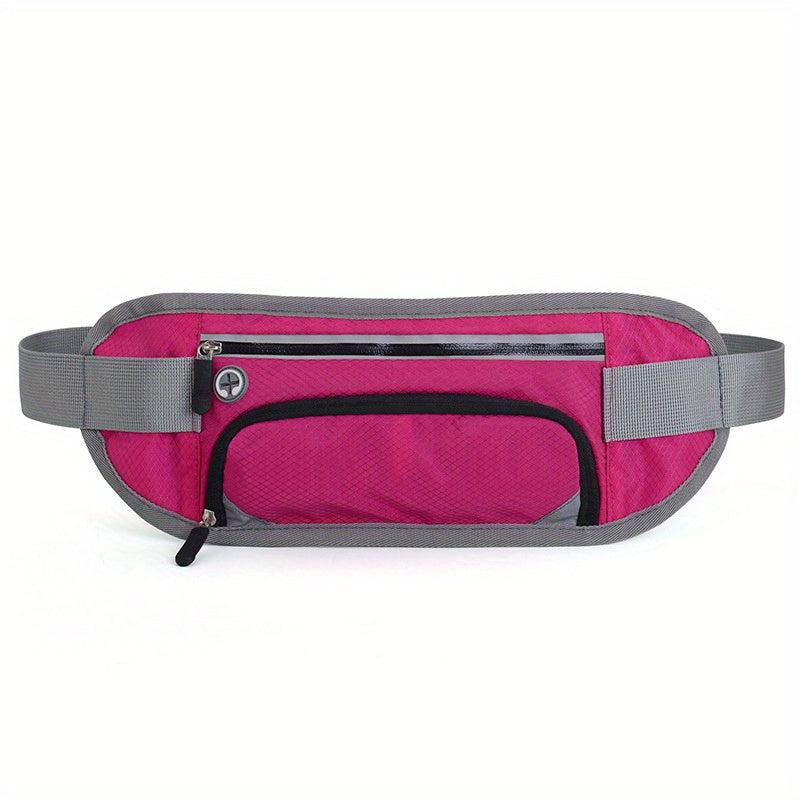 Outdoor Sports Waist Bag With Water Bottle Holder Casual Shoulder Bag