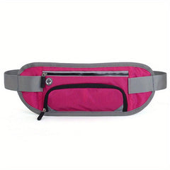 Outdoor Sports Waist Bag With Water Bottle Holder Casual Shoulder Bag