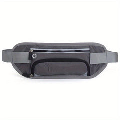 Outdoor Sports Waist Bag With Water Bottle Holder Casual Shoulder Bag