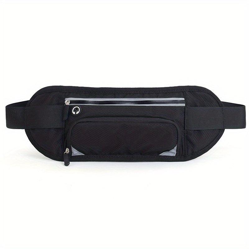 Outdoor Sports Waist Bag With Water Bottle Holder Casual Shoulder Bag
