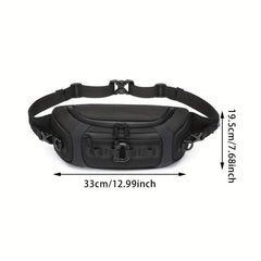 Men's Crossbody Bag Waist Bag Multifunctional Diagonal Shoulder Bag