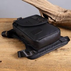 Men's Single Shoulder Crossbody Chest Bag Sports Satchel