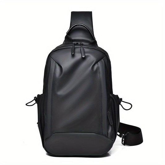 Men's Casual Waterproof Crossbody Bag Sports Chest Bag