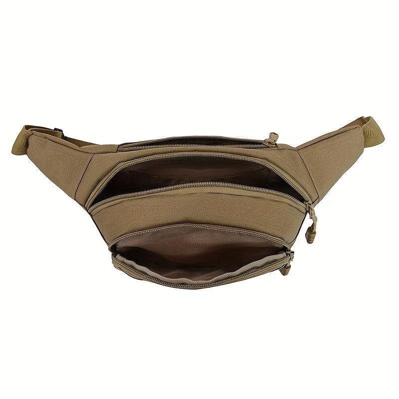 Army Fan Camo Waist Bag Outdoor Sports Messenger Chest Bag