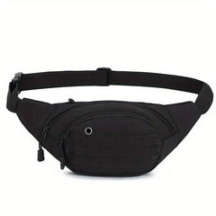 Army Fan Camo Waist Bag Outdoor Sports Messenger Chest Bag