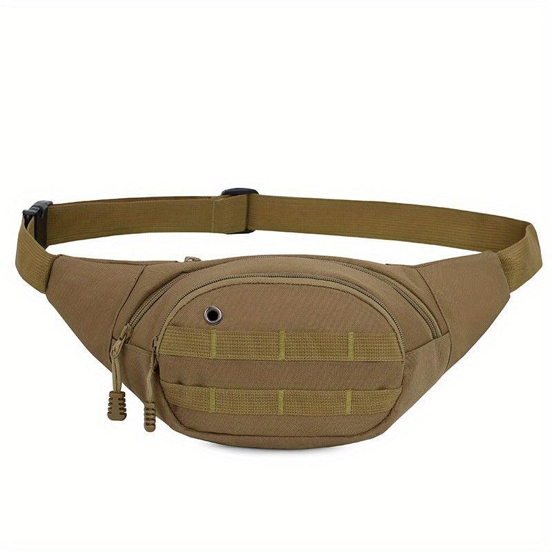 Army Fan Camo Waist Bag Outdoor Sports Messenger Chest Bag