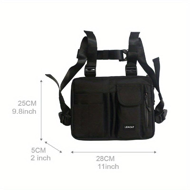 Hip hop Street Waist Bag Men's Adjustable Sports Waist Bags