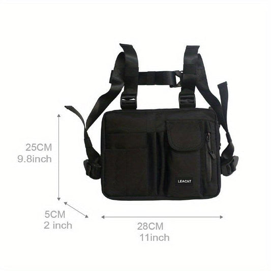Hip hop Street Waist Bag Men's Adjustable Sports Waist Bags