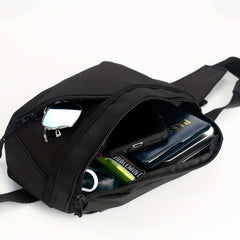 Men's Waist Bag Fanny Pack Large Capacity Chest Bag Messenger for Outdoor