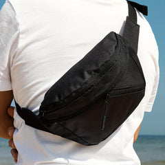 Men's Waist Bag Fanny Pack Large Capacity Chest Bag Messenger for Outdoor