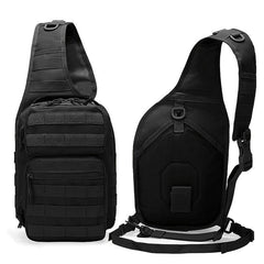 Large Capacity Tactical Men's Chest Bag Outdoor Waterproof Hiking Waist Bag