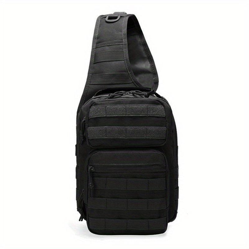 Large Capacity Tactical Men's Chest Bag Outdoor Waterproof Hiking Waist Bag