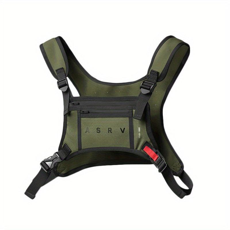 Tactical Chest Rig Vest Bag Waterproof Wear resistant Sports Chest Bag