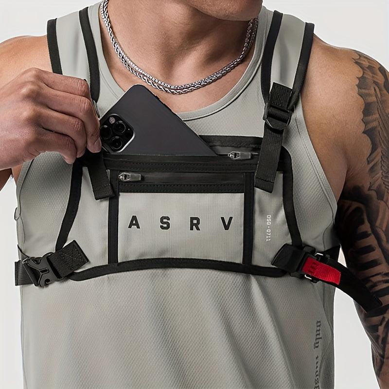 Tactical Chest Rig Vest Bag Waterproof Wear resistant Sports Chest Bag