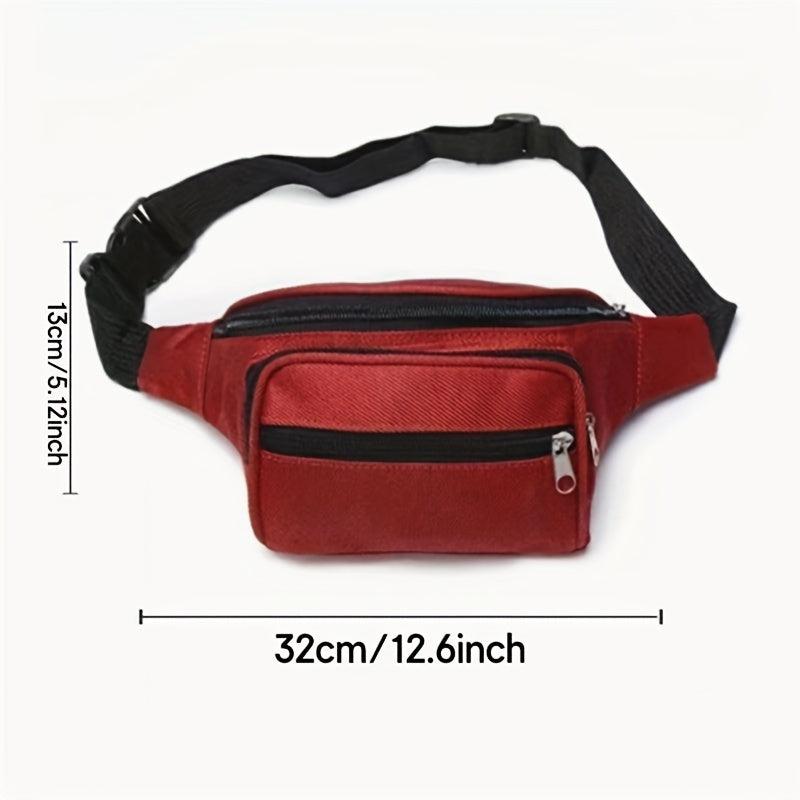 Waterproof Oxford Cloth Waist Bag for Sports and Outdoor Activities