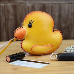Cartoon Yellow Duck Handbag Mini Coin Purse