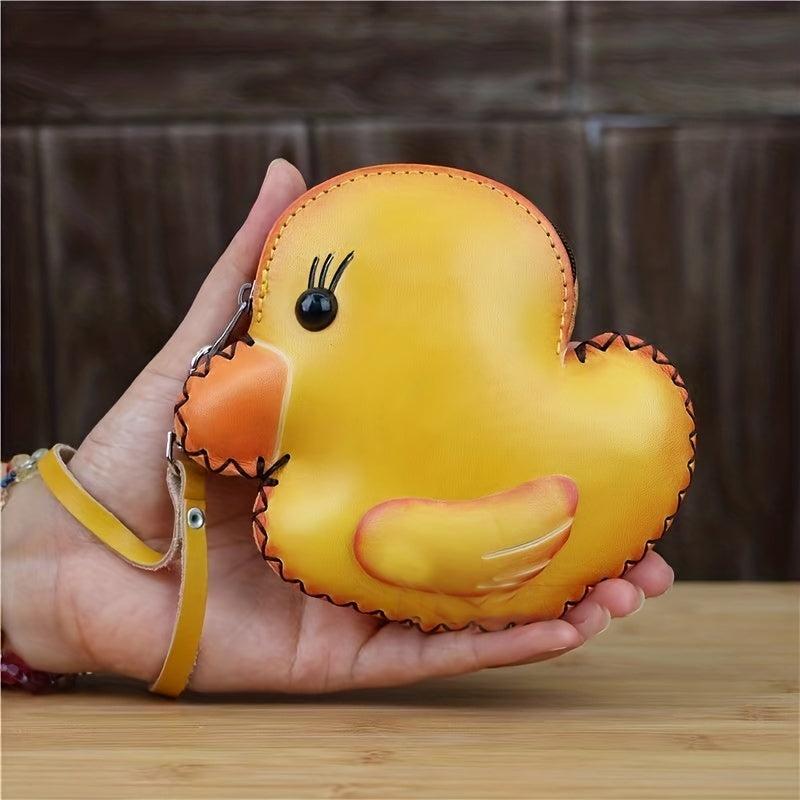 Cartoon Yellow Duck Handbag Mini Coin Purse