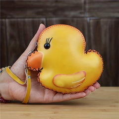 Cartoon Yellow Duck Handbag Mini Coin Purse