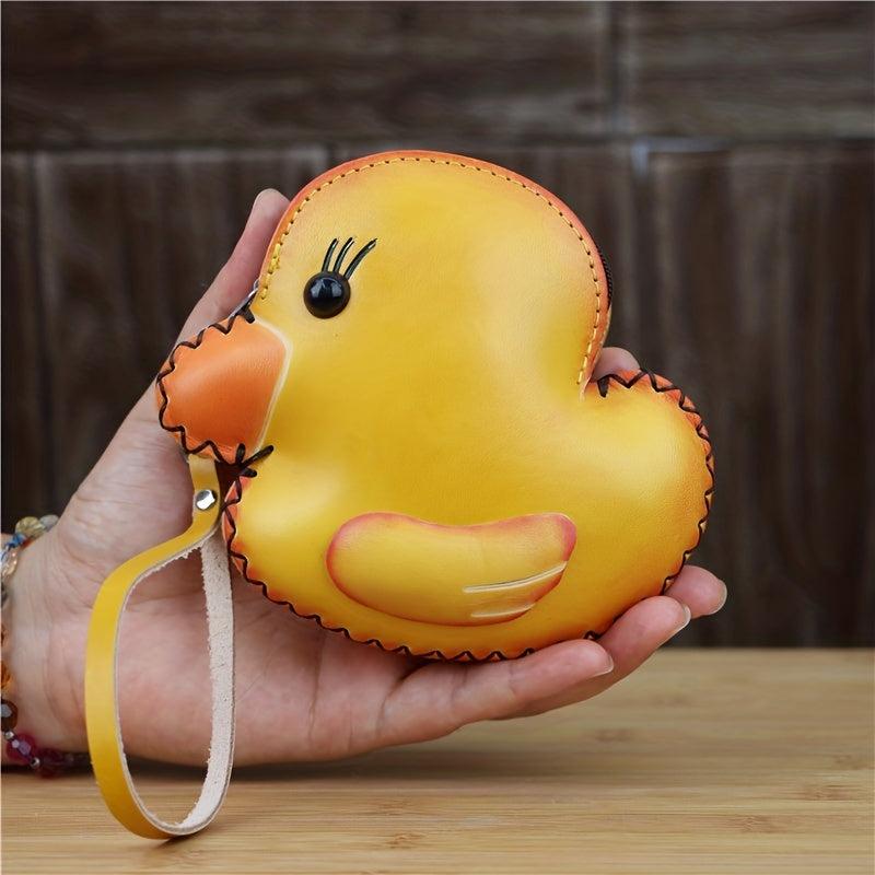 Cartoon Yellow Duck Handbag Mini Coin Purse