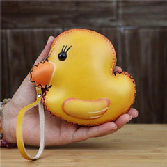 Cartoon Yellow Duck Handbag Mini Coin Purse