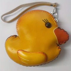 Cartoon Yellow Duck Handbag Mini Coin Purse