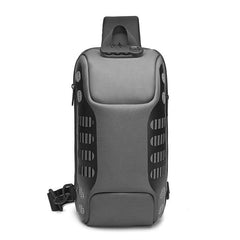 Men's Anti-theft Messenger Bag USB Charging Waterproof Backpack