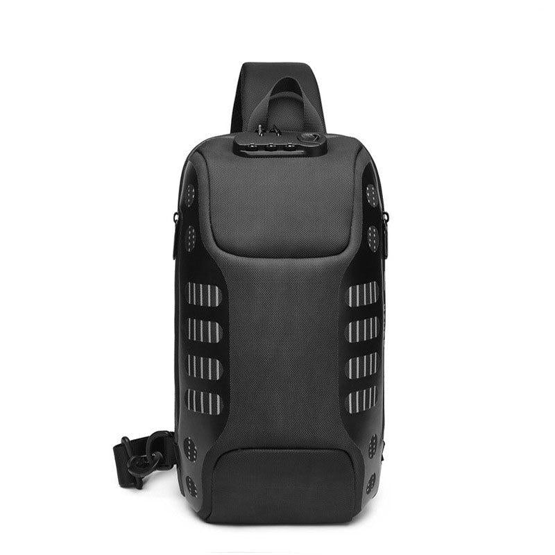 Men's Anti-theft Messenger Bag USB Charging Waterproof Backpack