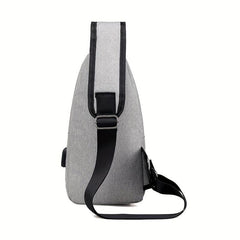 Men's Casual Oxford Cloth Chest Bag For Travel