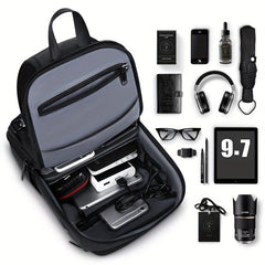 Men's Crossbody Bag With USB Charging Port Sling Bag Waterproof