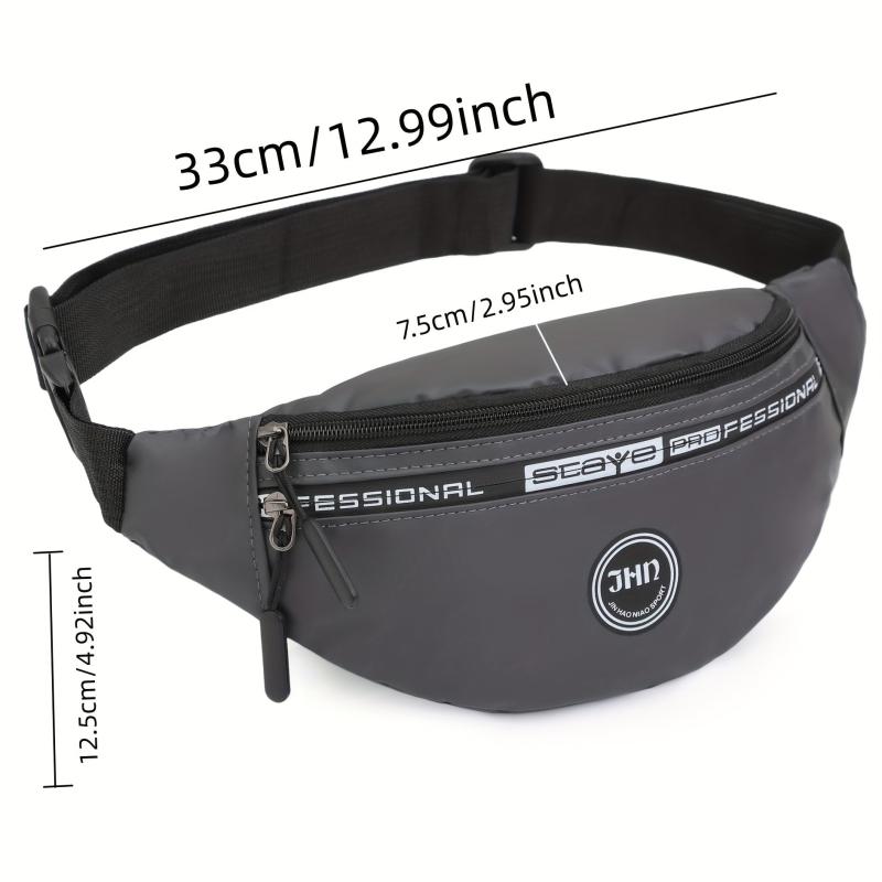 Men's Waist Bag Fanny Pack Phone Pouch Chest Bag for Outdoor Activities