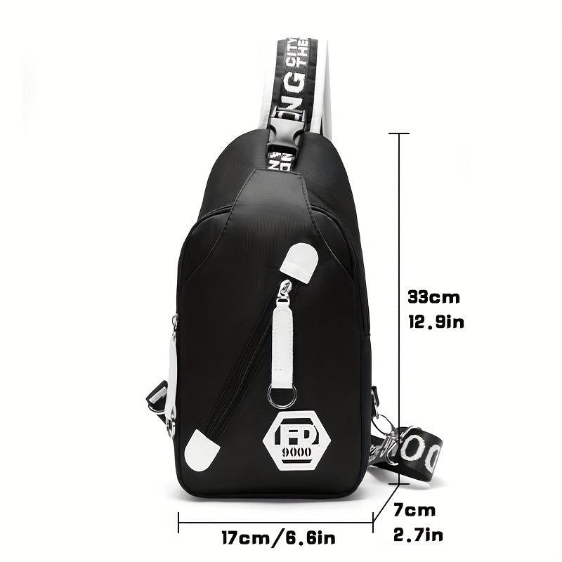 Casual Chest Bag Messenger Bag Couple Shoulder Bag